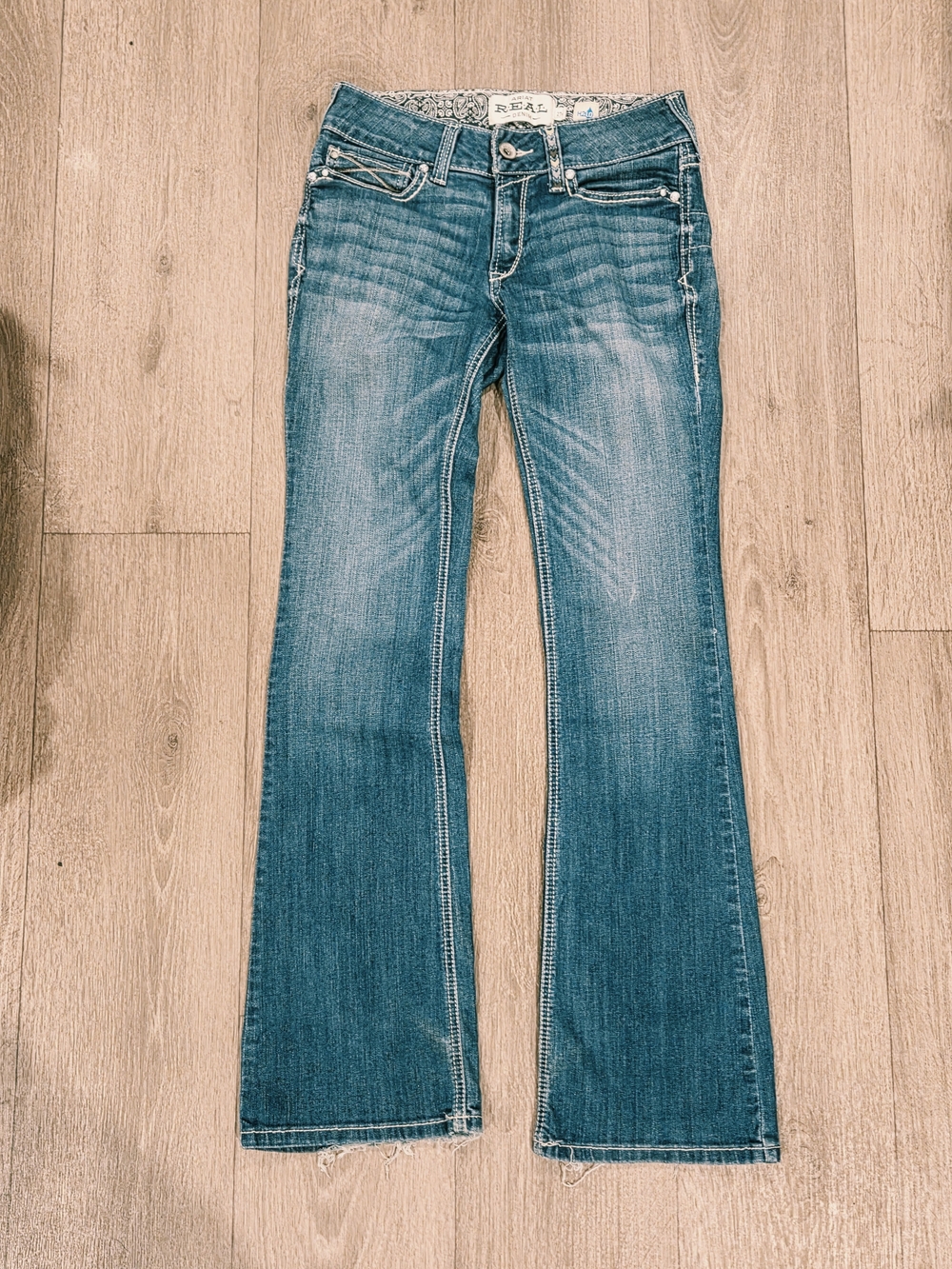 Ariat Medium Blue Flare Jeans
